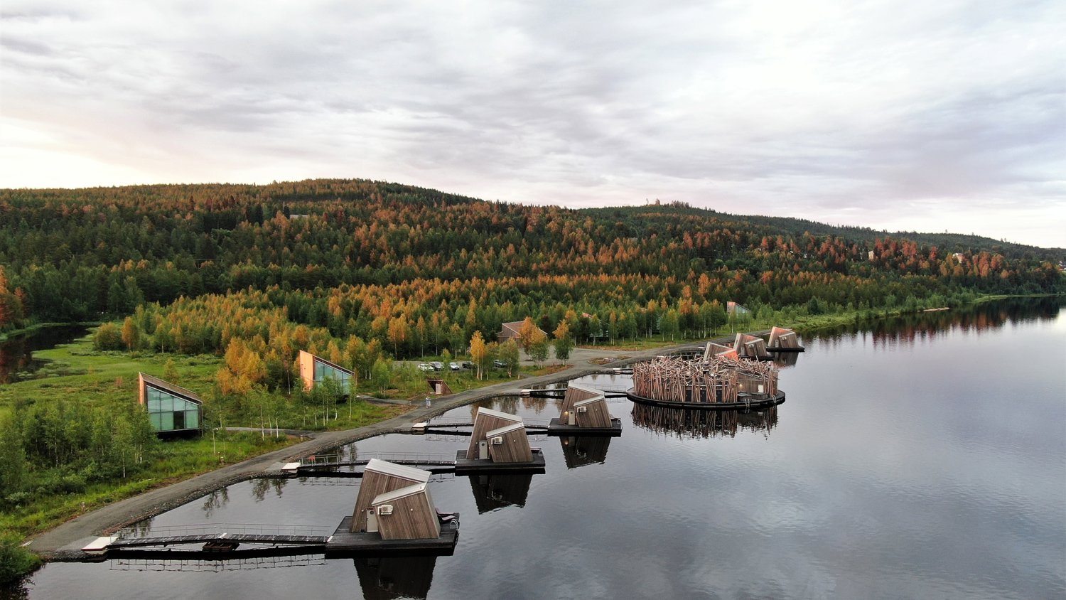 Arctic Bath Floating Spa Structure