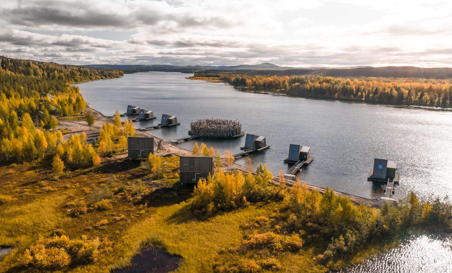 Floating Wellness in Swedish Lapland